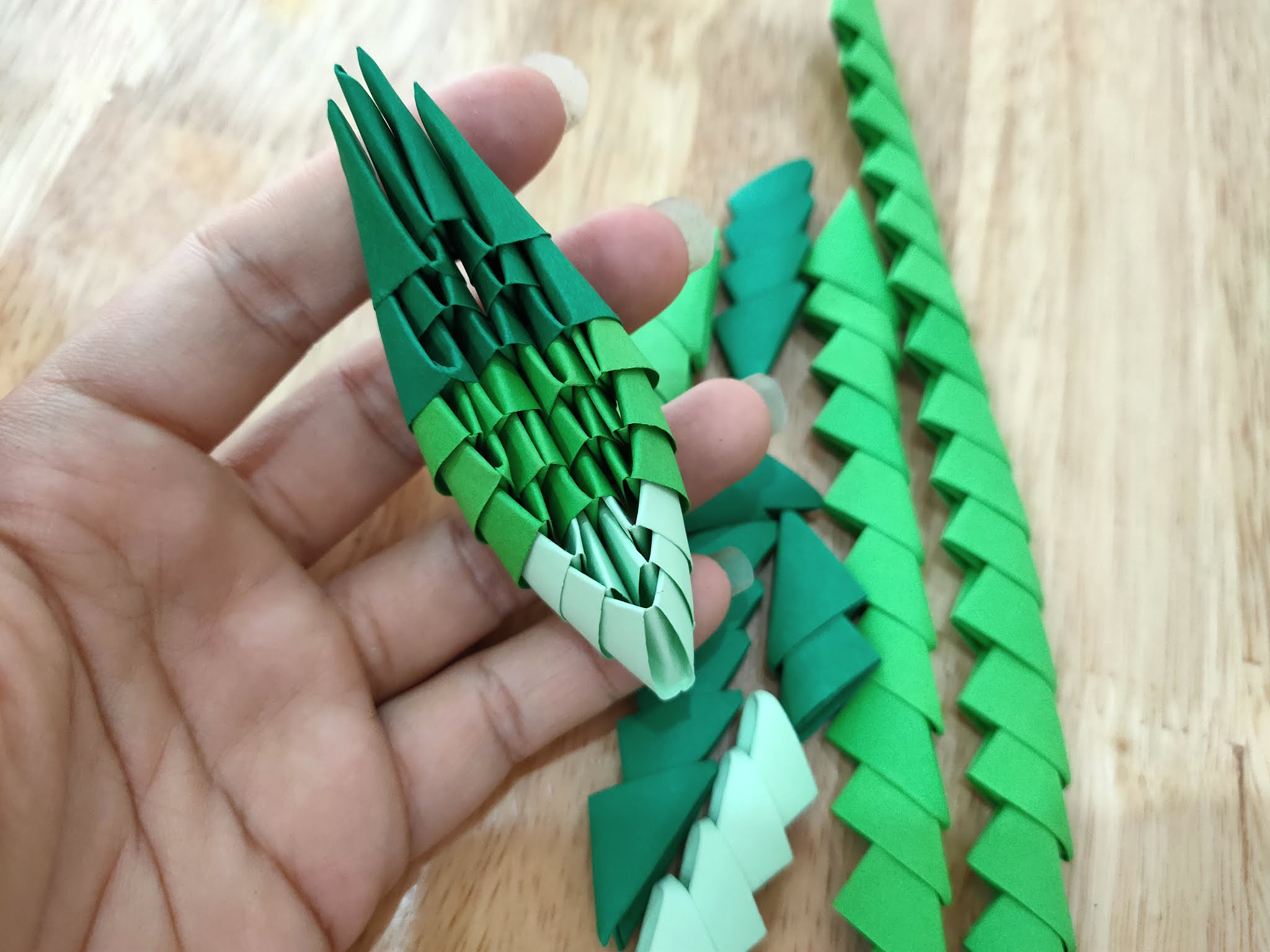 Ori 3D How to make 3D Origami flower Dạy xếp hoa giấy Origami 3D