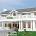 478 sq-m Colonial style villa in Kerala