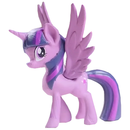 my little pony book with figurines