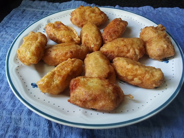 Mandonguilles d'abaejo de mi yaya Pepita (Albóndigas de bacalao)