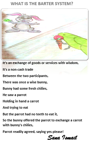 Barter system essay image