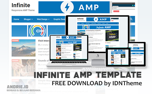 Infinite AMP Responsive Blogger Template dan SEO Friendly Infinite AMP Responsive Blogger Template dan SEO Friendly