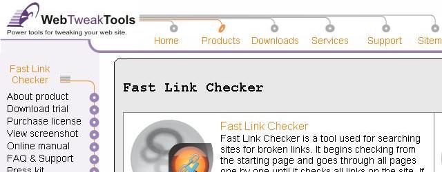 Fast Link Checker Fast Link Checker