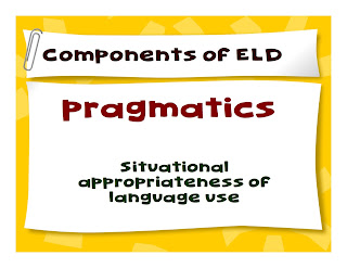 Terms for  ELD, ESL, EFL