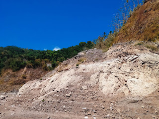 Hillside With Dry Soil Of Titab Ularan Dam Environment On A Sunny Day In The Dry Season North Bali Indonesia