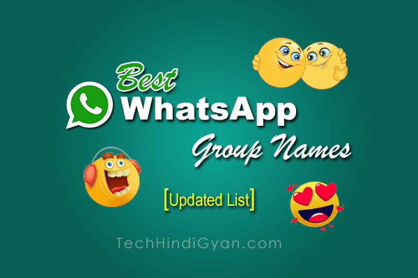 500+ Best WhatsApp Group Names for Friends, Family, Cousins, Creative, Cool, Funny