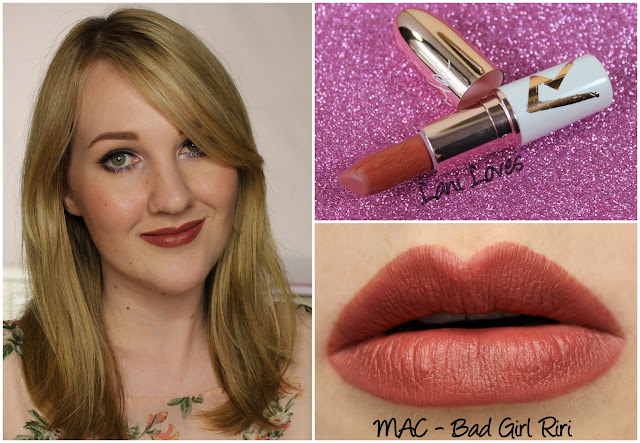 MAC Bad Girl Riri lipstick swatch