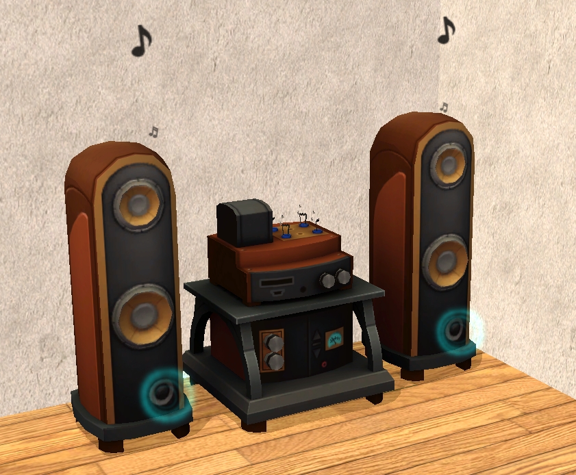 TheNinthWaveSims The Sims 2 The Sims 4 Rock Of Ages Retro Stereo For The Sims 2