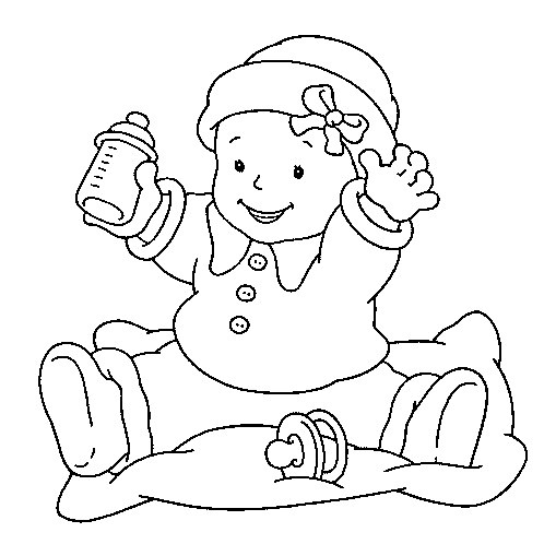 baby doll coloring pages printable - photo #16
