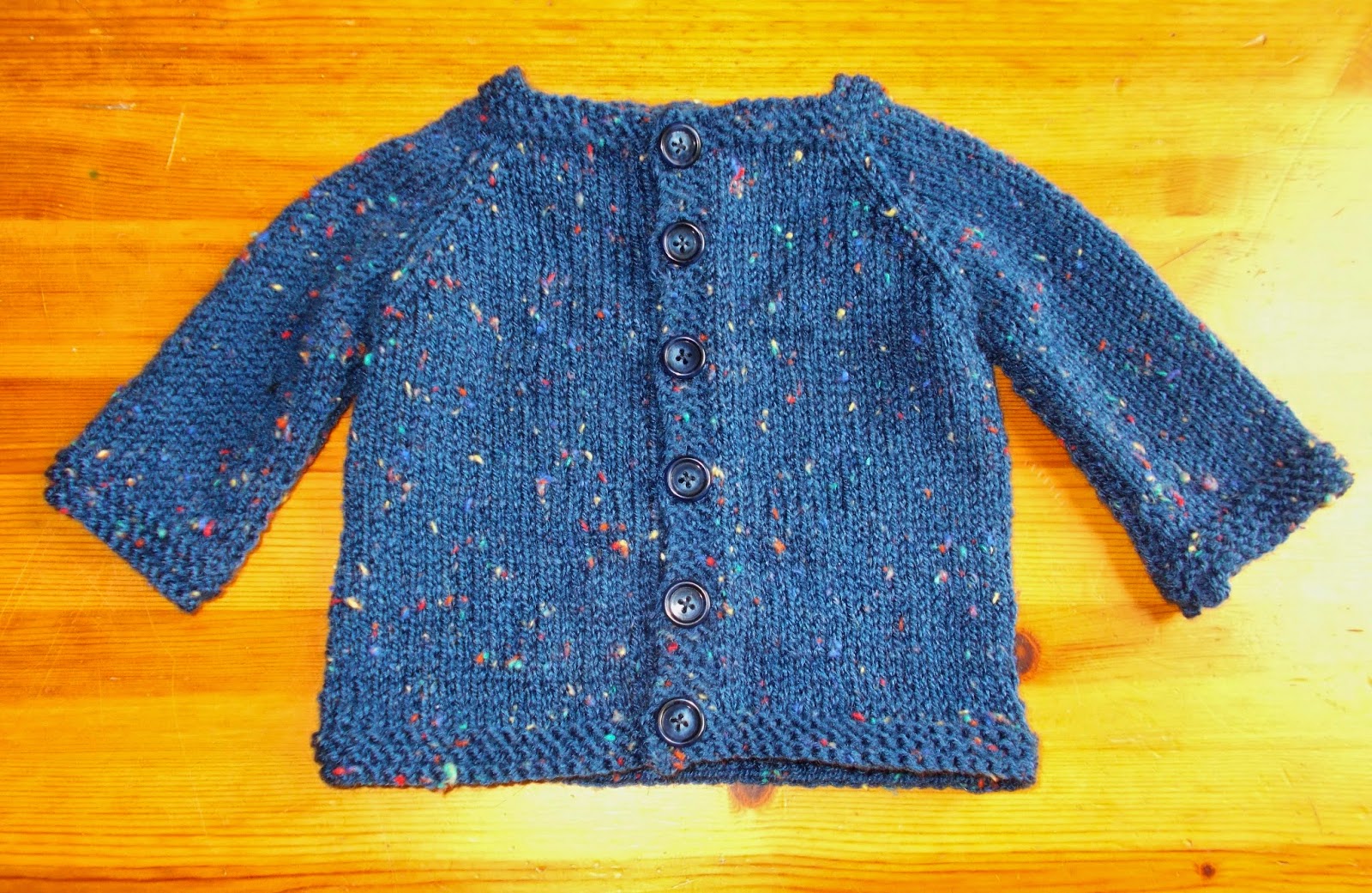 Marianna's Lazy Daisy Days: MAX Baby Cardigan with Cabled Front