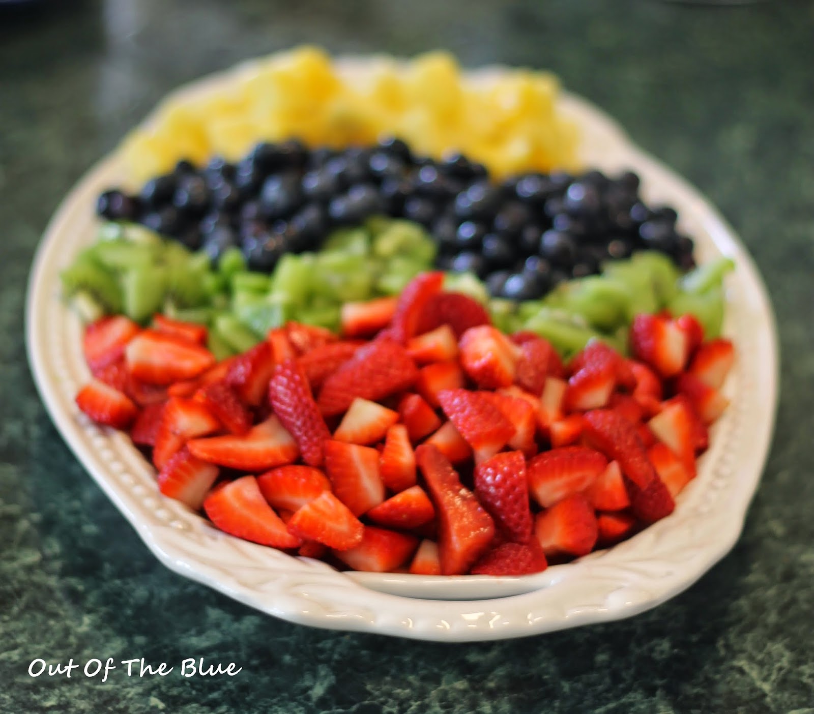 Recipes From Out Of The Blue: Easter Egg Fruit Salad