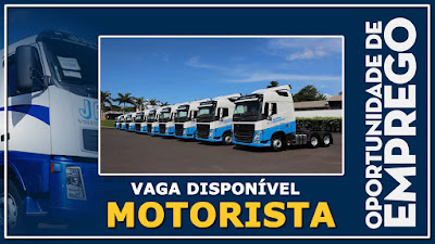 vaga para motorista