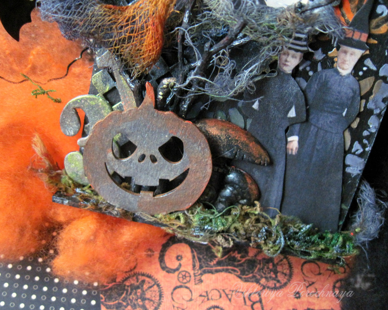 Мечты сбываются... Mixed Media Haunted House