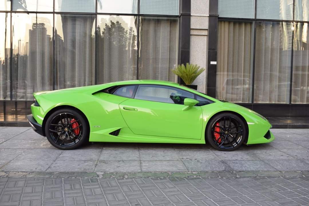 Lamborghini lp640 салатовый