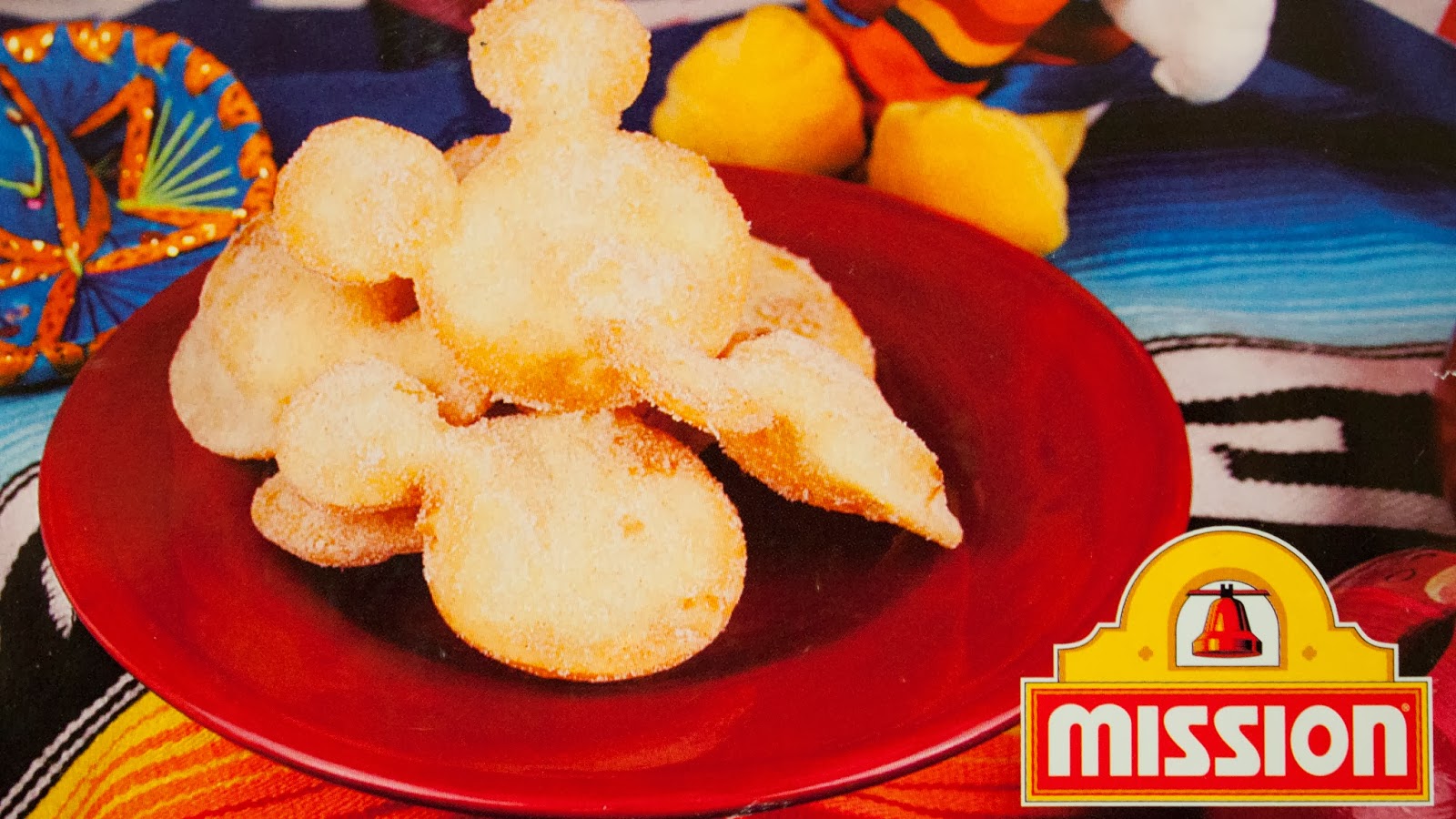 Navigating Disney Disneyland Recipes Mission Foods Cinnamon Mickey Crisps