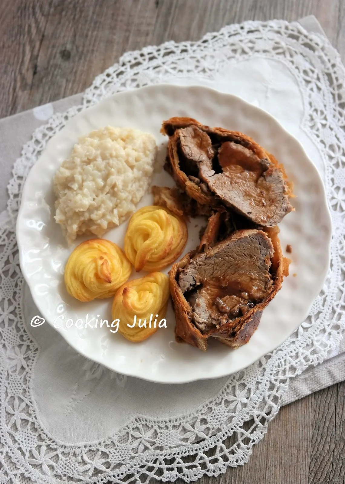 COOKING JULIA : FILET MIGNON DE VEAU EN CROÛTE