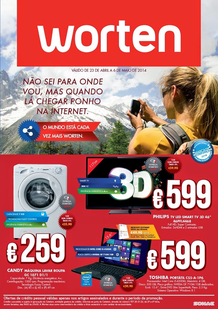 Novas Promoções : Novo folheto Worten - Até 6 maio