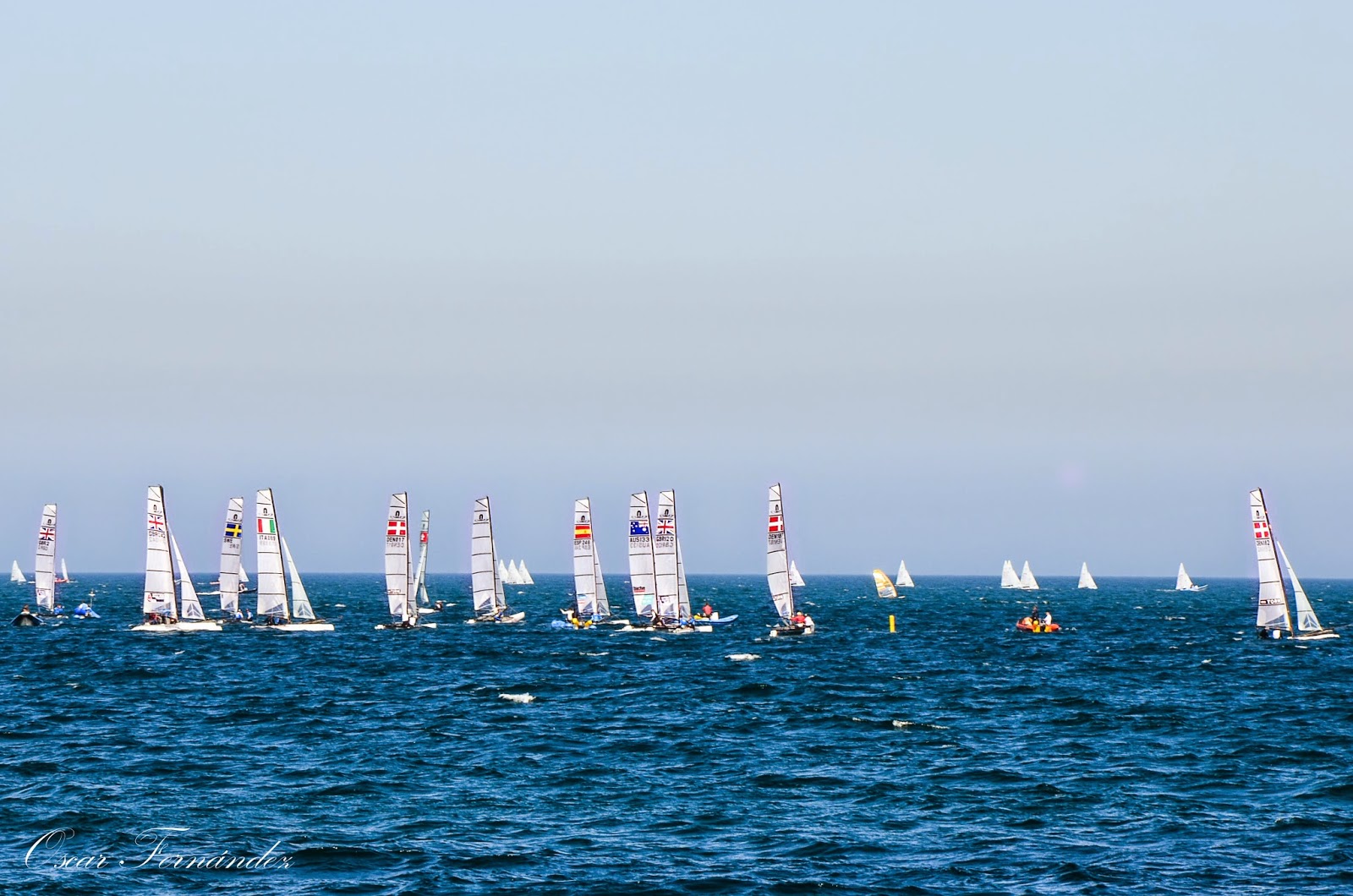 Óscar F. Urresti Fotografía CAMPEONATO MUNDIAL DE VELA SANTANDER 2014.