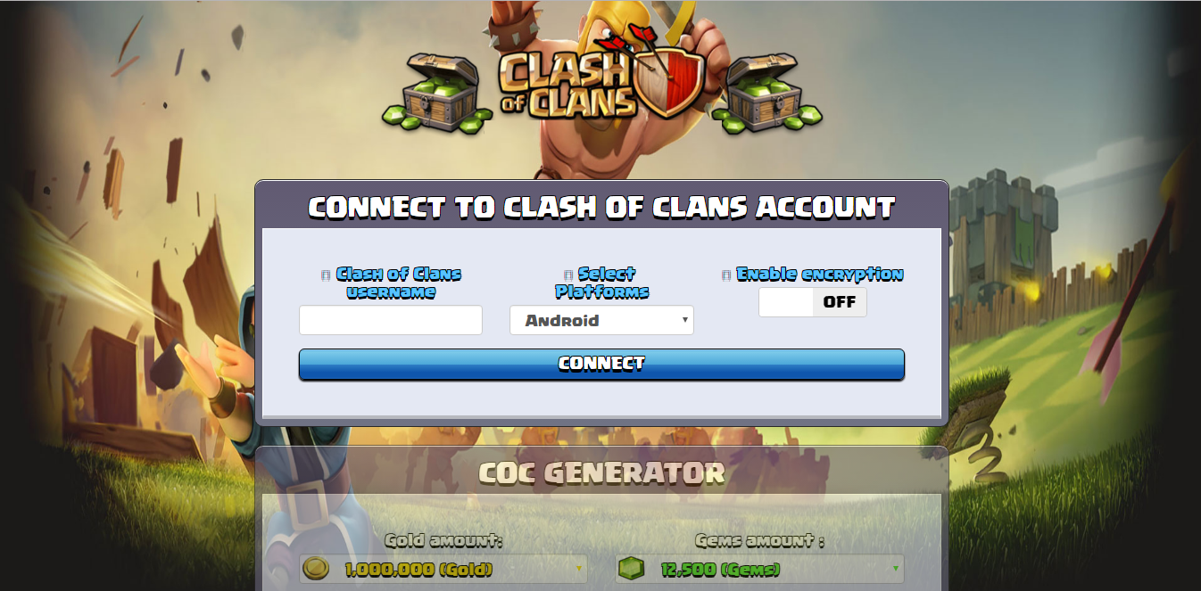 VirPedia Script Phising Clash Of Clans