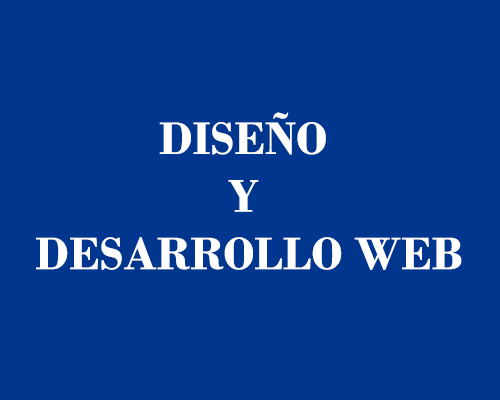 diseño y desarrollo web Diseño y desarrollo web