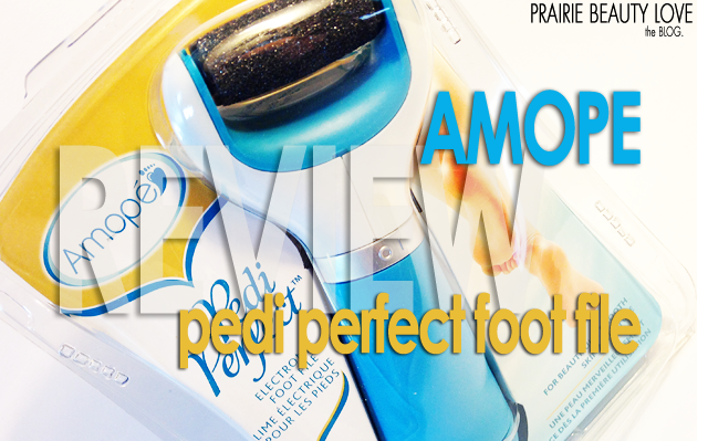 Amope Amope Pedi Perfect electronic pedicure foot file Review