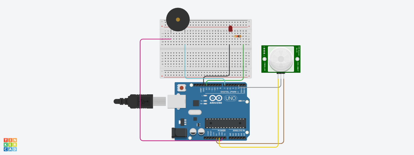 Arduino Pir Hareket Sensoru Ile Alarm Yapimi