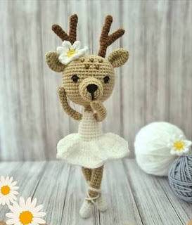 PATRON GRATIS CIERVA AMIGURUMI 45565