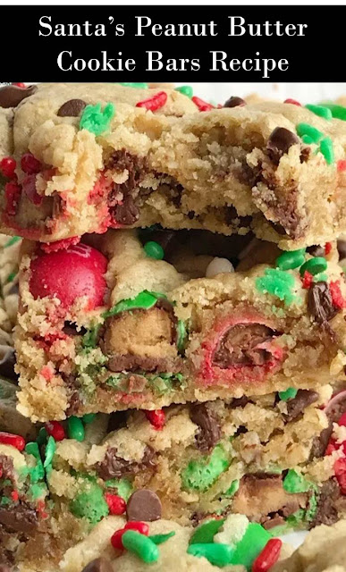 Santa’s Peanut Butter Cookie Bars Recipe - News Update