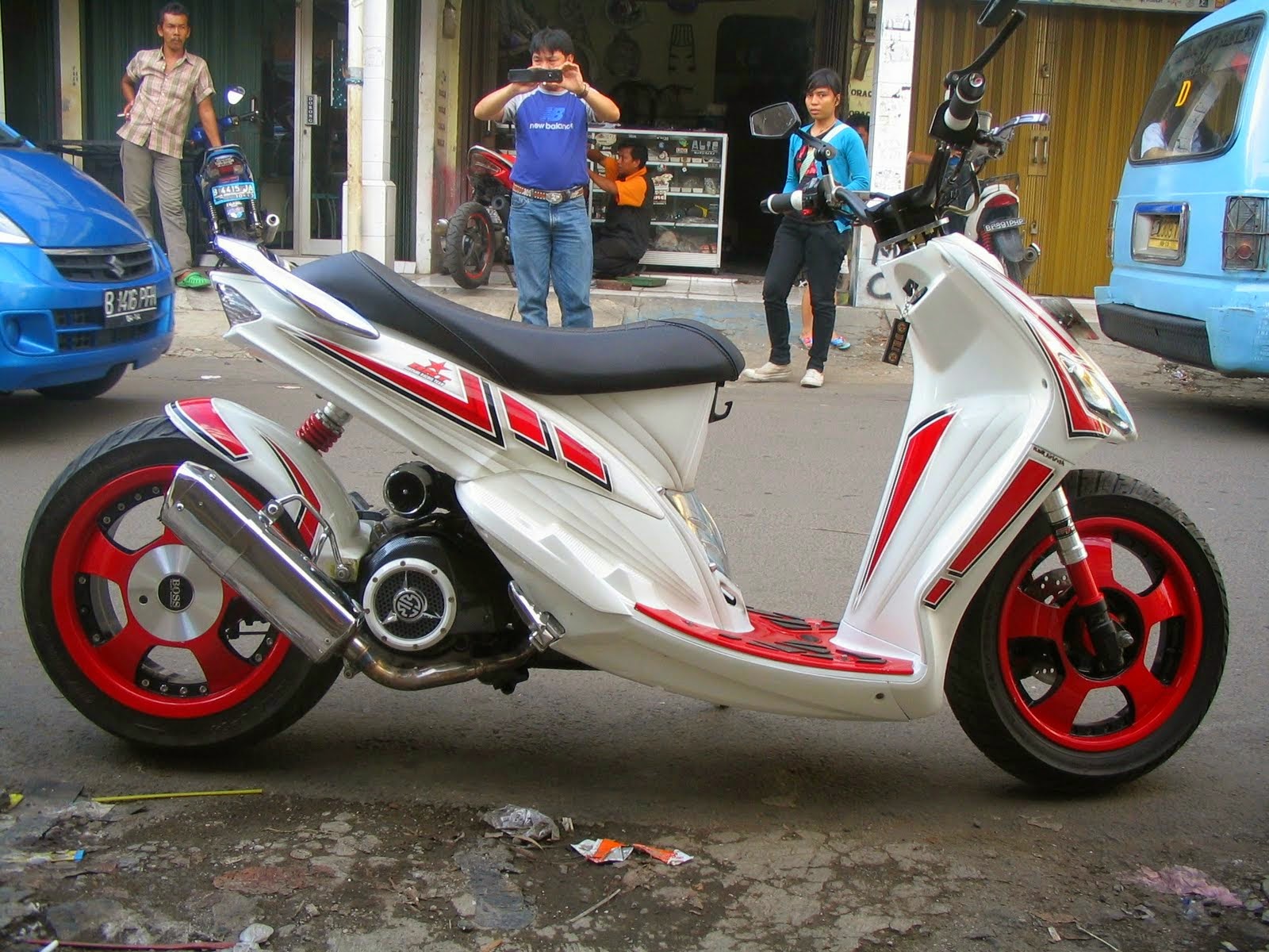 Koleksi Modifikasi Motor Mio Th 2010 Terkeren Obeng Motor