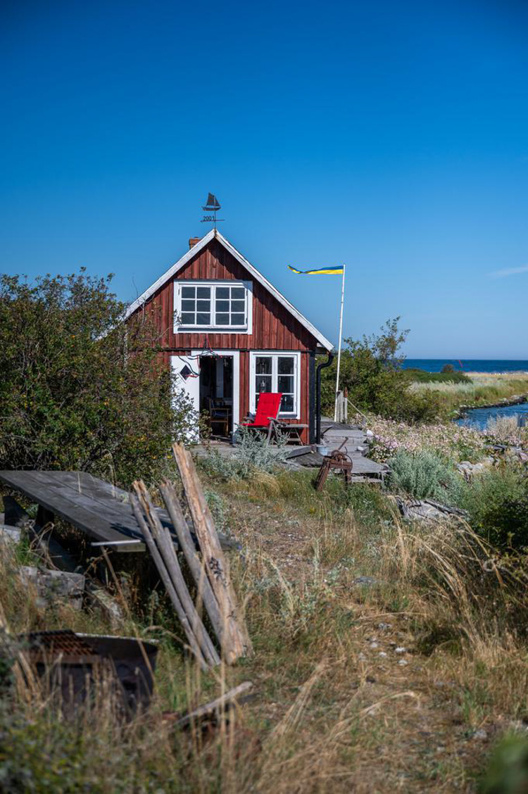 This Swedish Cottage On Its Own Island Could Be Yours!
