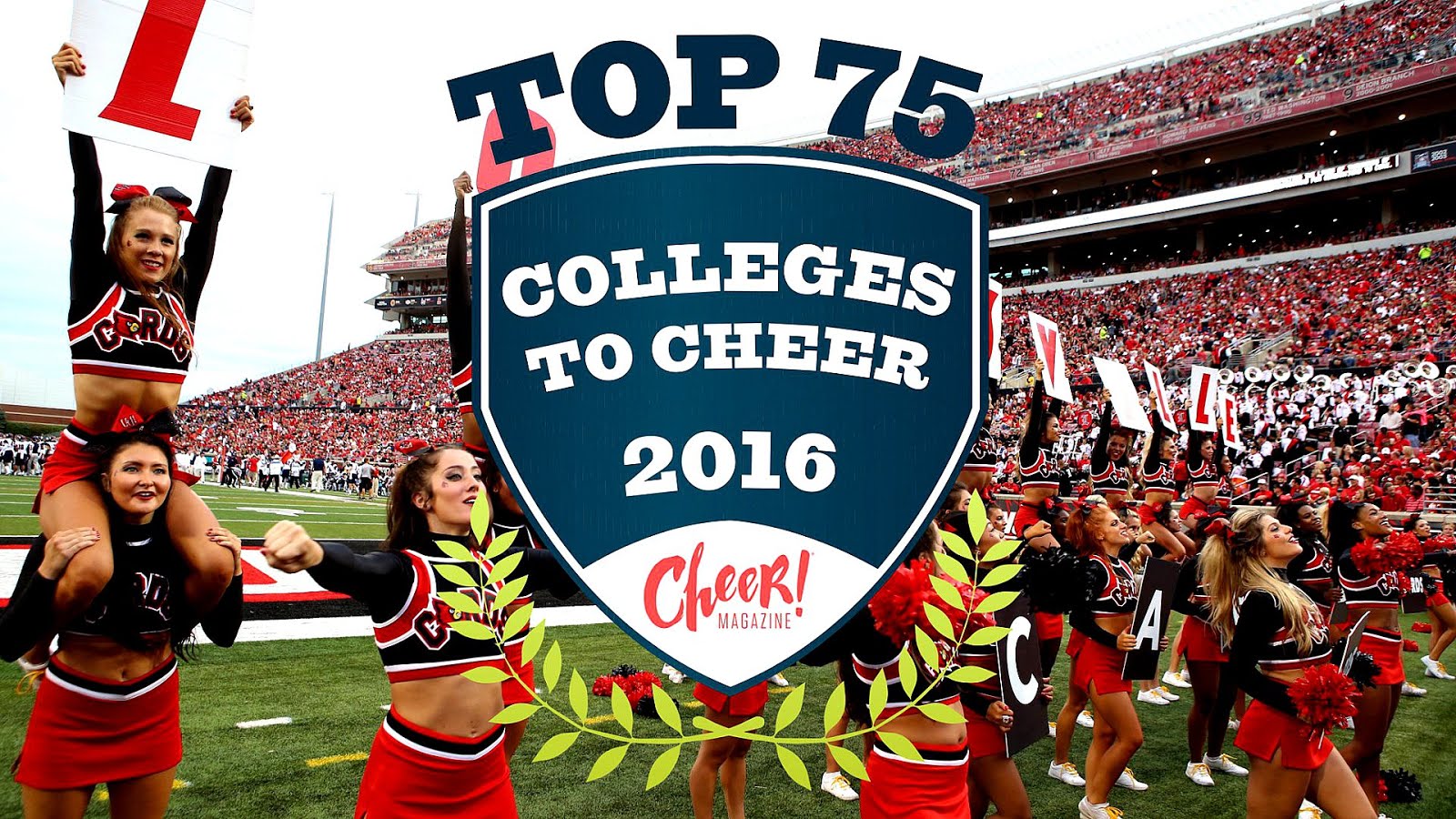 NCAA Cheerleading Competition College College Choices