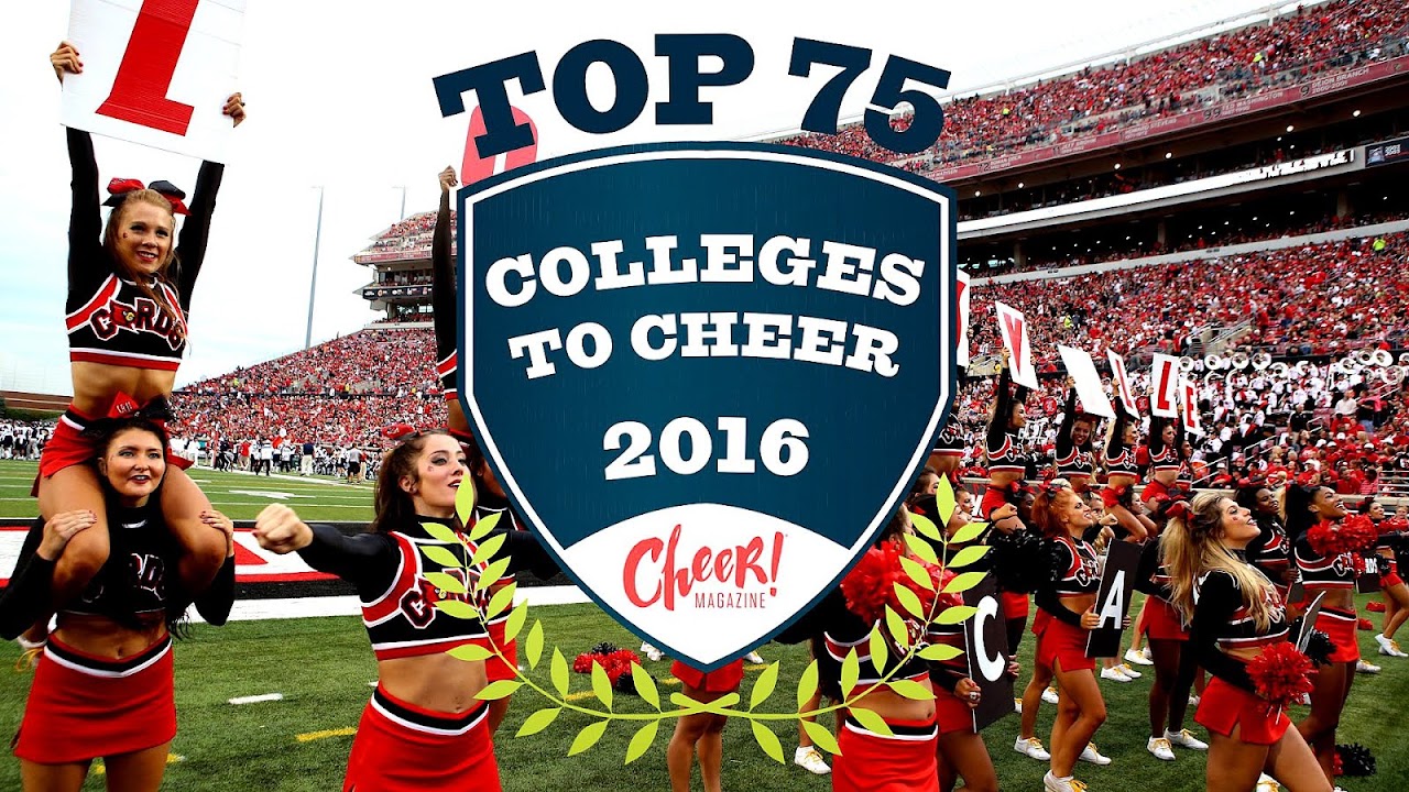 NCAA Cheerleading Competition College College Choices