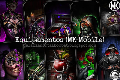 Fan art com 42 personagens do - Galáxia Mortal Kombat