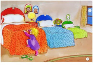 Los peques de 3 años del CEIP CIUDAD DE LOS ANGELES: RICITOS DE ORO Y