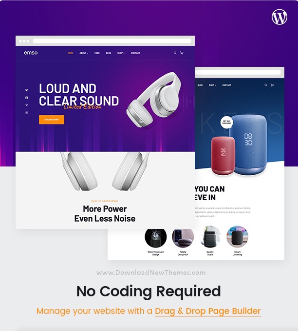 Prefect Single Product Responsive WordPress Landing Page Theme