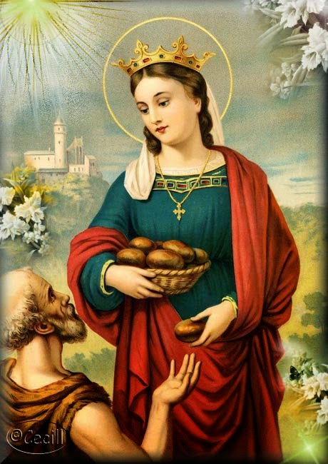 sveta Elizabeta Ogrska (Turinška) - grofica in tretjerednica