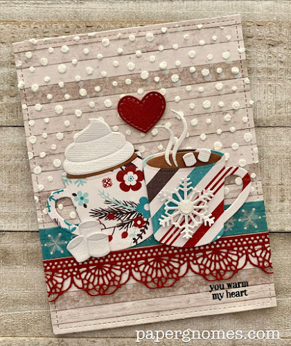 Hot Cocoa Christmas Winter Card