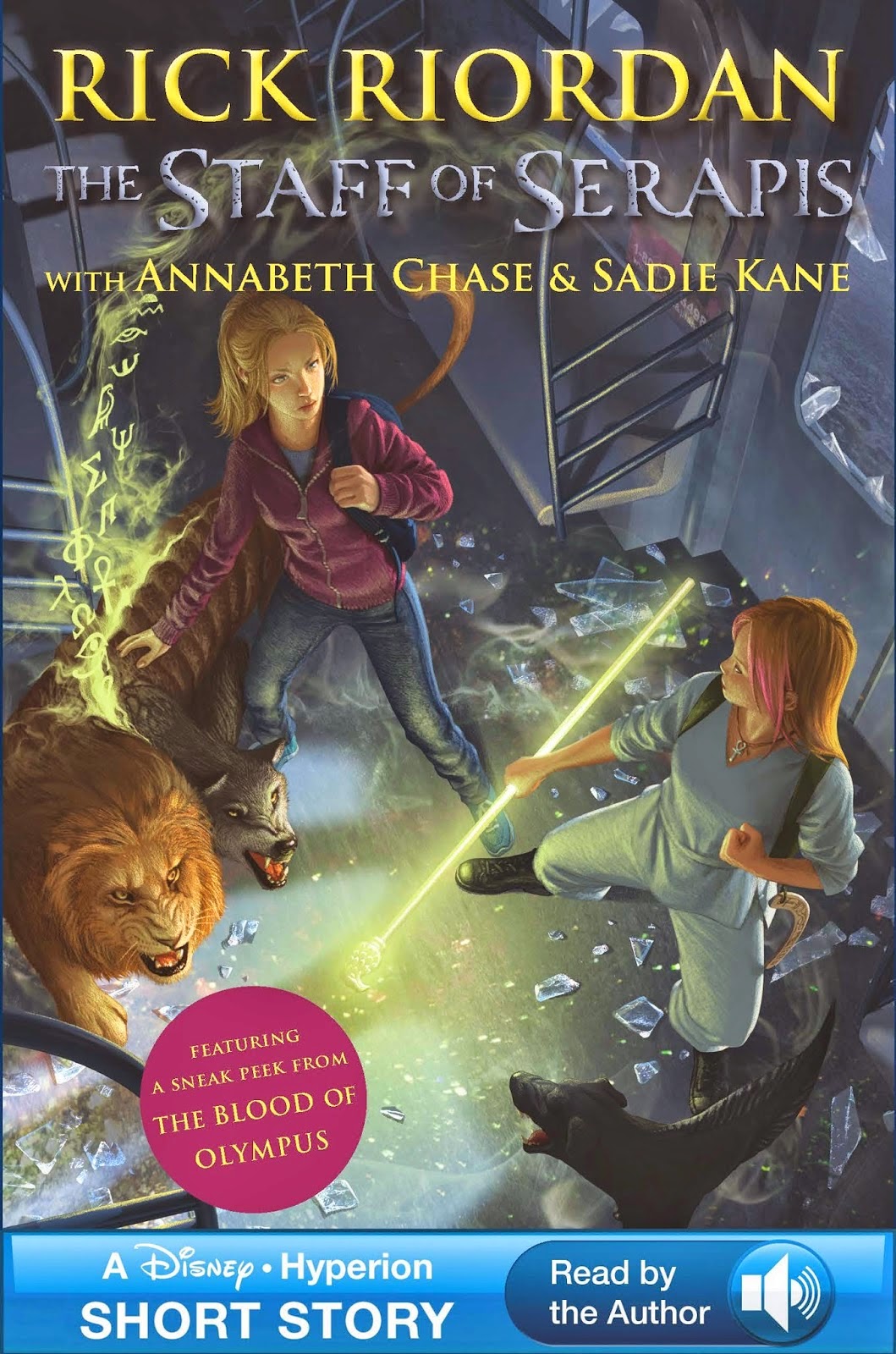 Bookish Randomz The Son of Sobek/The Staff of Serapis By Rick Riordan