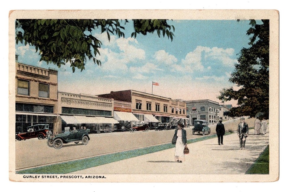 PrescottAZHistory 192123 Downtown Prescott Modernized