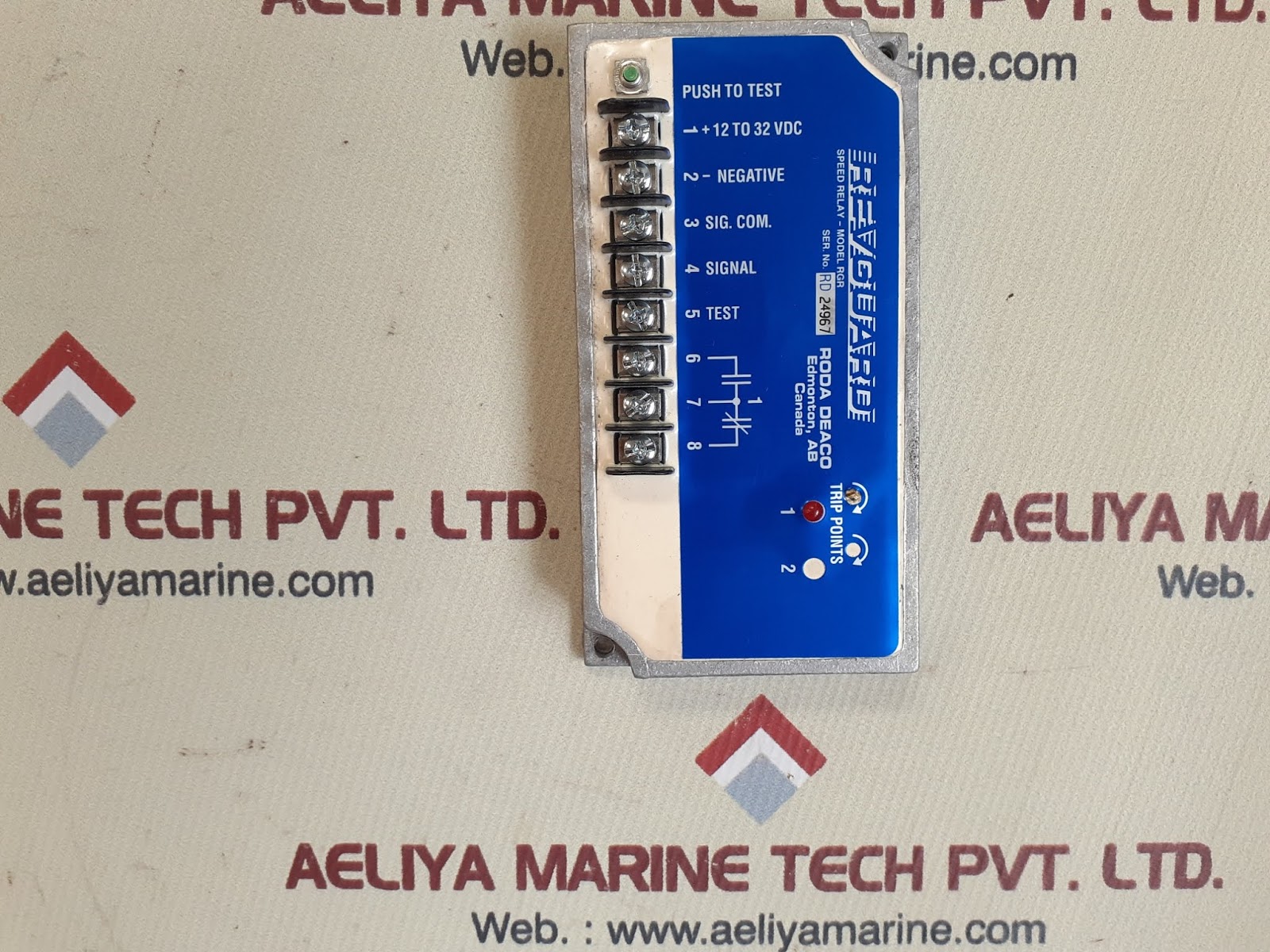 CHALWYN REVGUARD SPEED SWITCH RGR1S Aeliya Marine