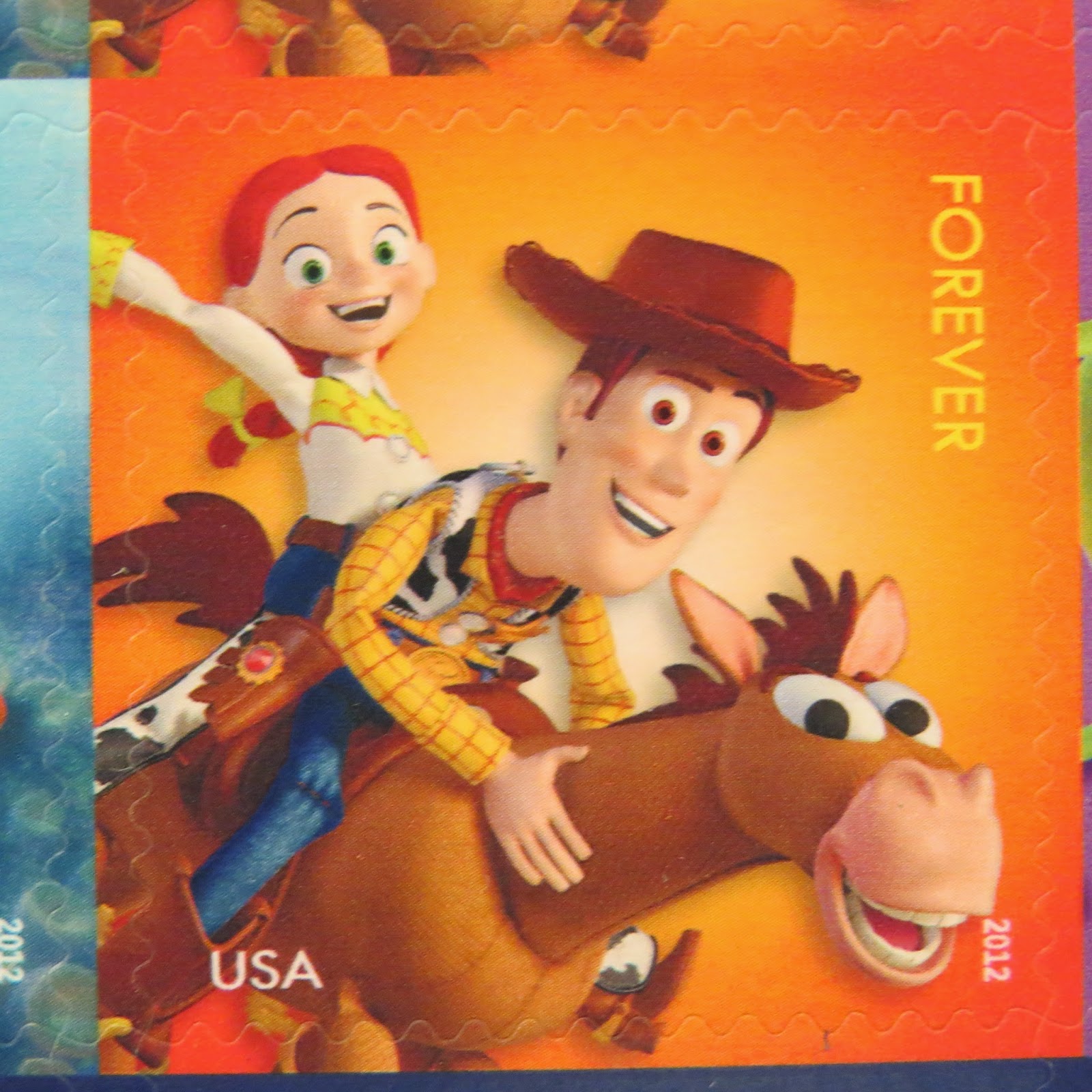 MailaSmile, Disney•Pixar Stamps USPS Forever Stamps It has grown