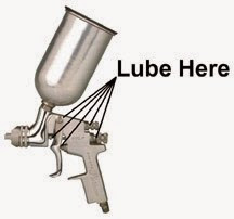 Letak Lube Spray Gun