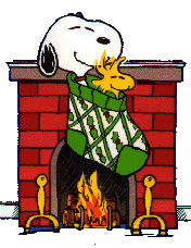 All Cliparts: Christmas Snoopy Clipart
