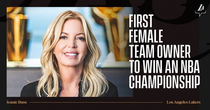 NBA 역사상 처음으로 우승한 최초의 여성 구단주 - 디쁠