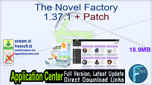 The Novel Factory 1.37.1 + Patch_ ZcTeam.id