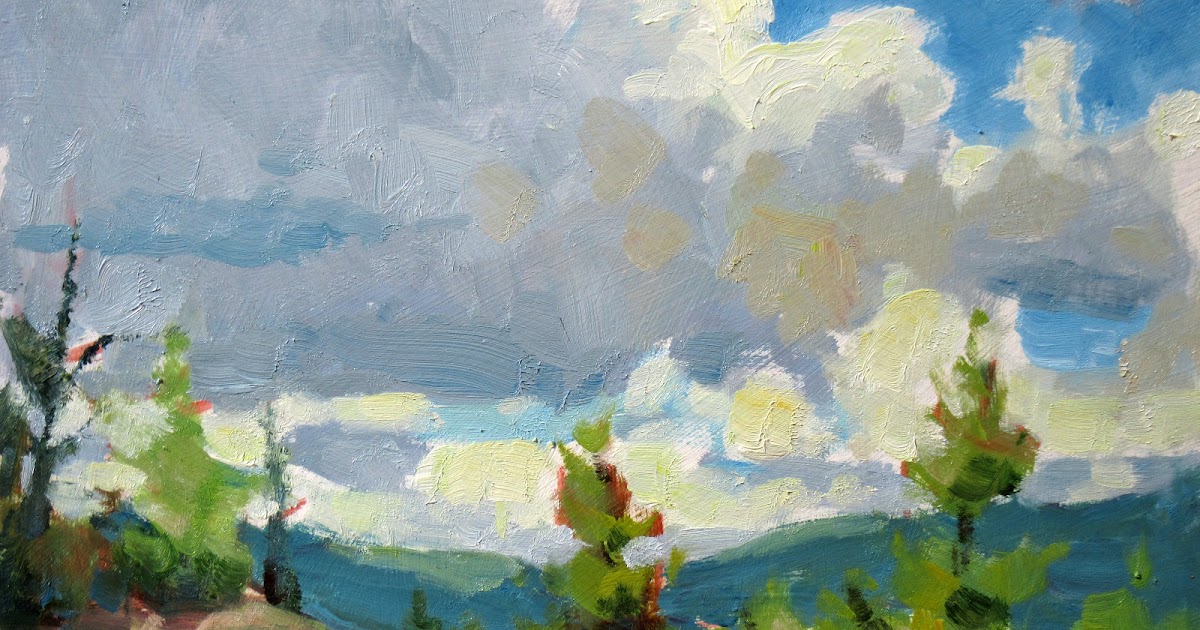 A Plein Air Painter's Blog - Michael Chesley Johnson: Cold Wax Medium and  Plein Air Painting