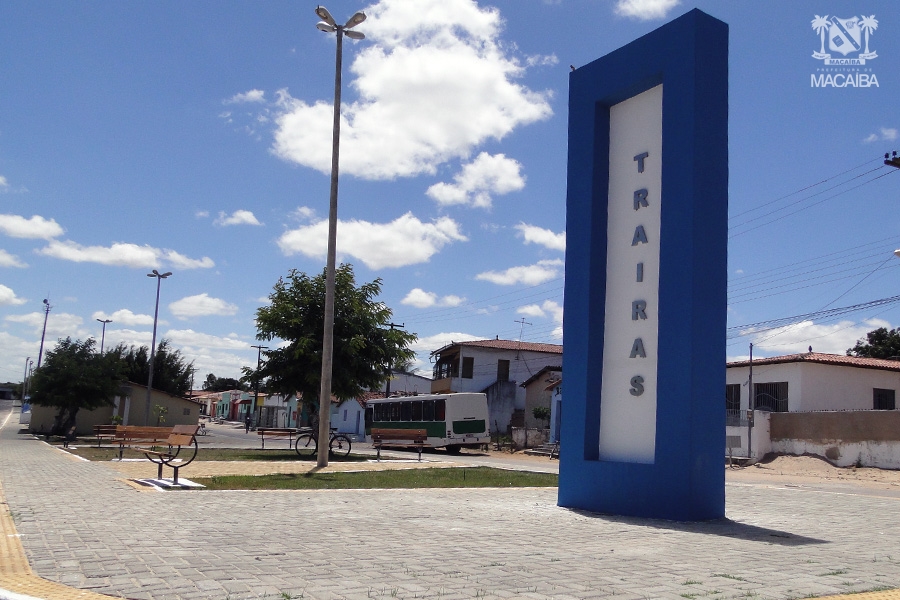 Resultado de imagem para praça de traías em macaíba