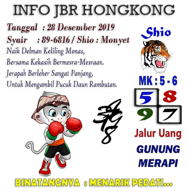 Syair Hk 28 Desember 2019 Prediksi Hk 28 Desember 2019