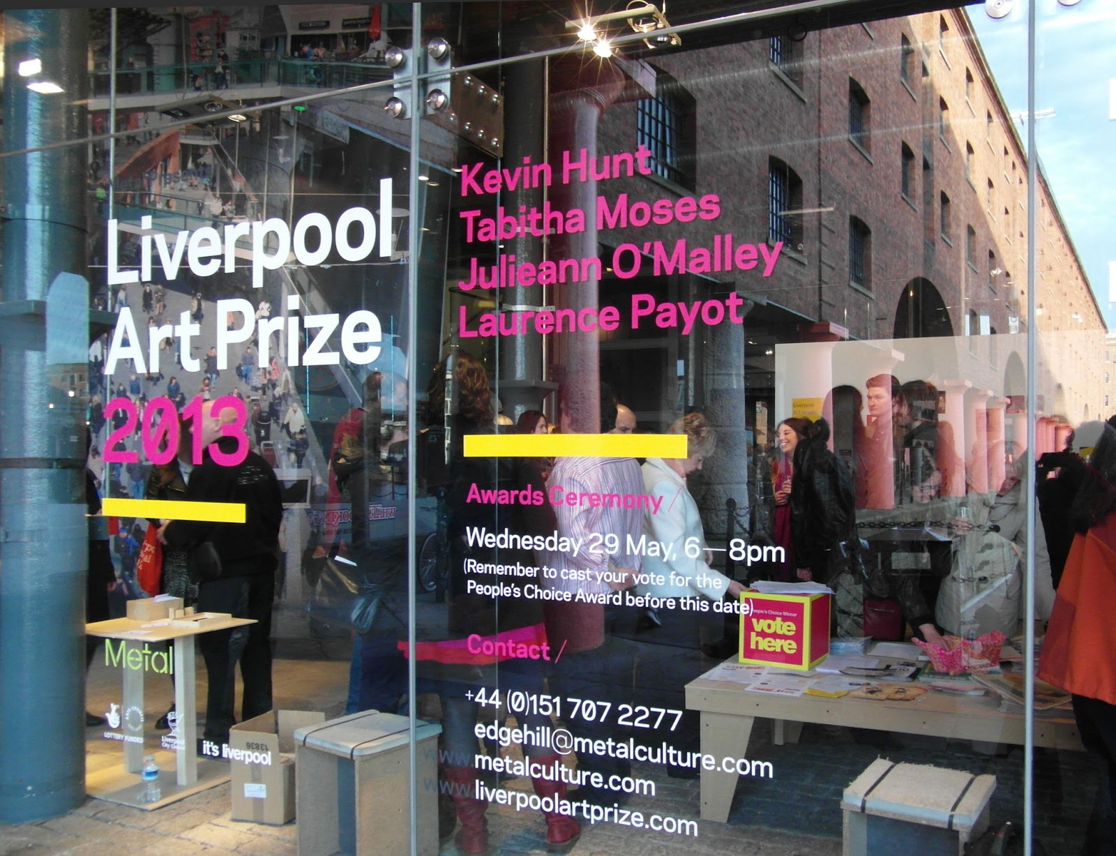 The 6th. Liverpool Art Prize, 2013