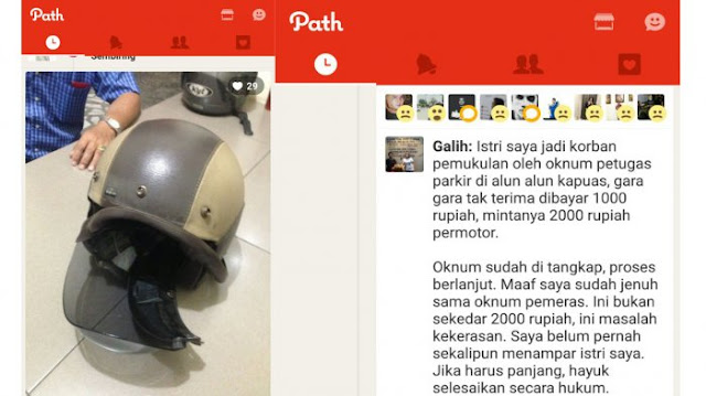Dagu Ibu ini Sampai Biru Akibat Dipukul Oknum Jukir di Alun-alun Kapuas Dagu Ibu ini Sampai Biru Akibat Dipukul Oknum Jukir di Alun-alun Kapuas